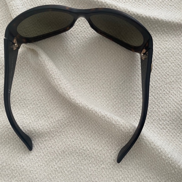 GUCCI GG2966/S 08670 62mm Brown Havana Butterfly Oversized Sunglasses Italy - Picture 4 of 7